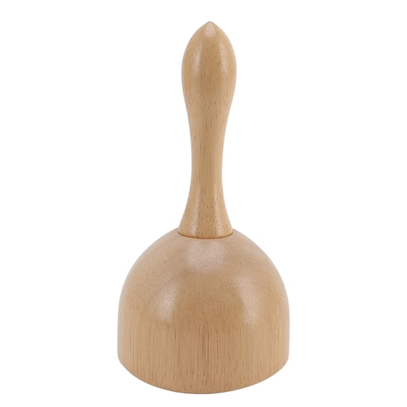 BIMZUC Wooden Handheld Massage Cup Oak Meridian Dredging Scrapper Gua Sha Body Massager Tool for Shoulders, Legs, Back, and Muscle Relaxation (7.1 in / 18 cm)