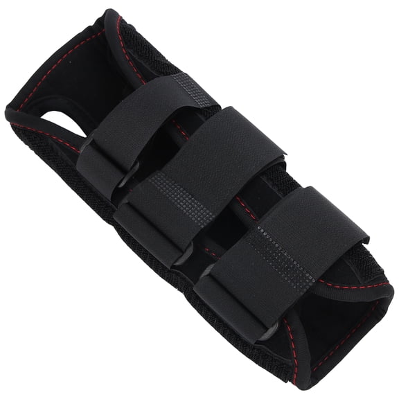 BIMZUC Wrist Support Brace Adjustable Fracture Fixed Strap Aluminum Plate Carpal Tunnel Splint, Breathable Wrist Fixation Device Support for Men and Women, Left and Right Ambidextrous Hand, Black