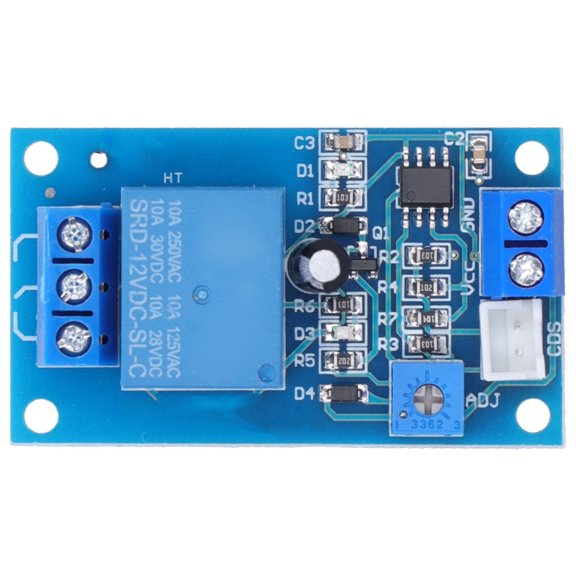 BIMZUC XH-M131 Light Control Relay Module 12V Photoresistor Relay Module Automatic Brightness Easy Installation Photosensitive Sensors Switch for Street Lamp Light Detection
