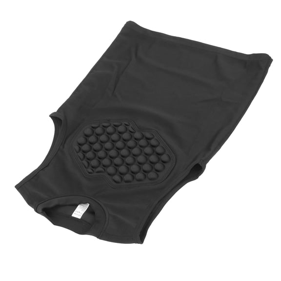 BIMZUC Youth Compression Shirt Vest Anti Collision Baseball Chest Protector Shirt Padded Rib Guard For Football Basketball Sports Training Gear Size YS