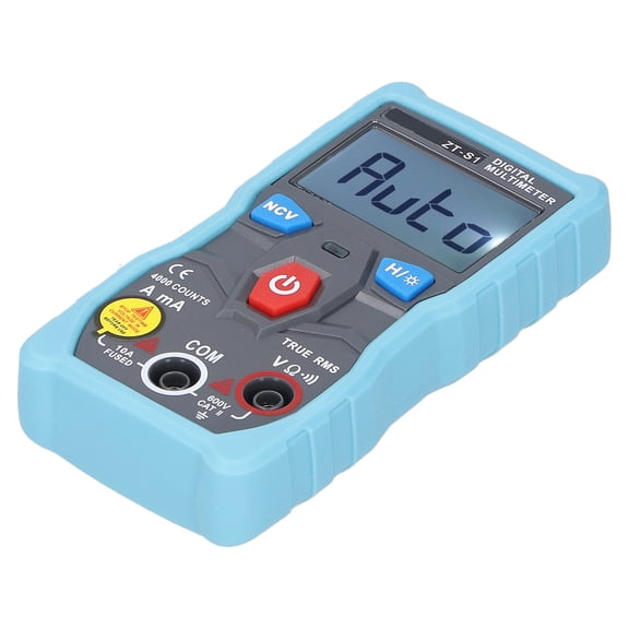 BIMZUC ZT-S1 Handheld Digital Multimeter AC DC Current Voltage Resistance Meter Measuring Instrument