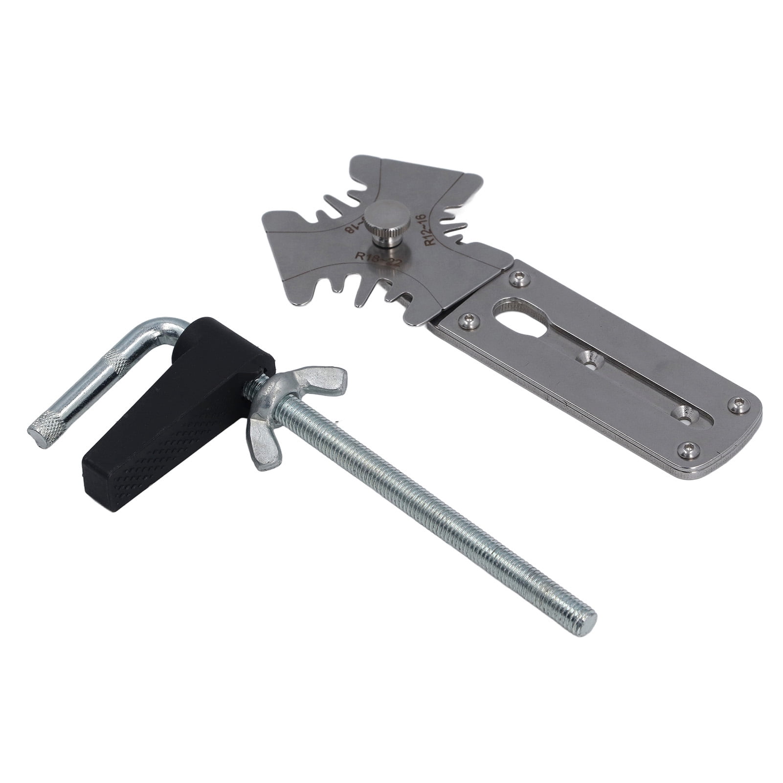 BIMZUC Zipper Fast Installation Tool Alloy Steel Non Fading Knob Adjustment DIY Leathercraft Accessories 5.51 inches / 14 cm Professional Craft Supplies Kit