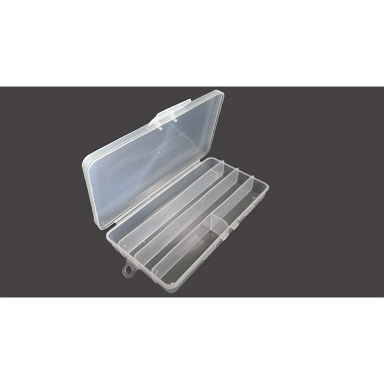 at Home 8-Compartment Clear Storage Box Organizer