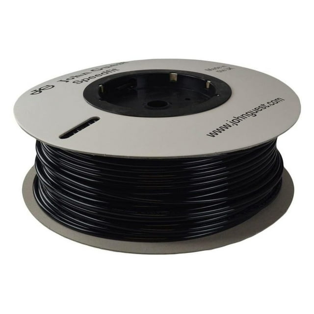 BIN24 Black 500 ft/roll 1/4" Polyethylene Tube Tubing Drinking Water RO