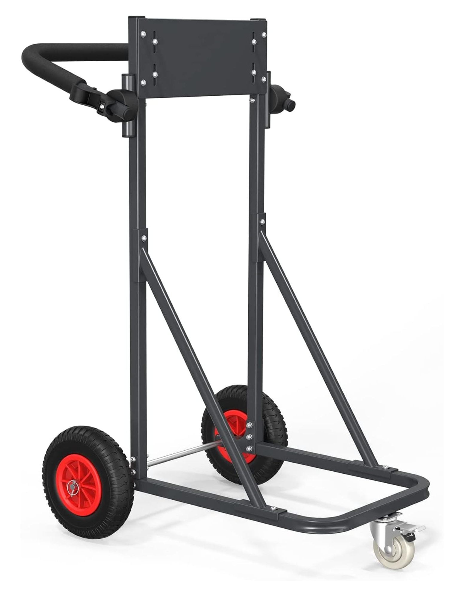 BIN24 Outboard Boat Motor Stand, Heavy Duty Outboard Engine Stand Cart Dolly, Boat Motor Support