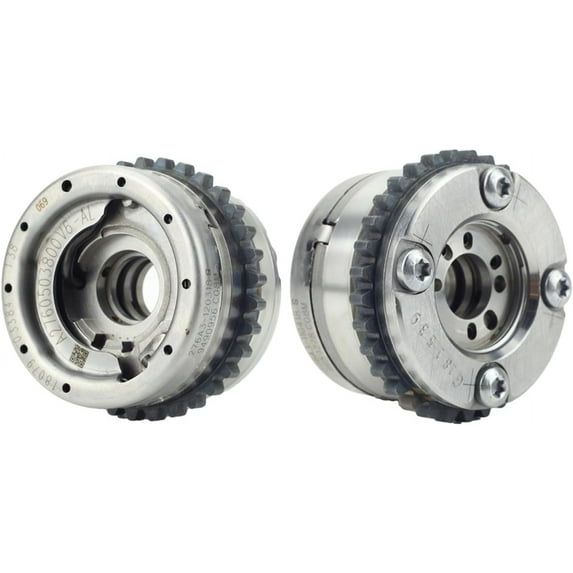 BINB ROAD Camshaft Adjuster VVT Sprockets 2760503800 + 2760503900 Compatible with Mercedes Benz W222 W166 M276 C43 C350 E350 E400 GLC43 GLE350 CLS400 SLK350 SL400 - Left&Right