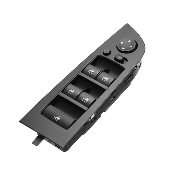 BINB ROAD Driver Window Master Switch Button With Black Panel 61319217365 Compatible with BMW 328i 335i 335xi M3 Z4 E93 E89
