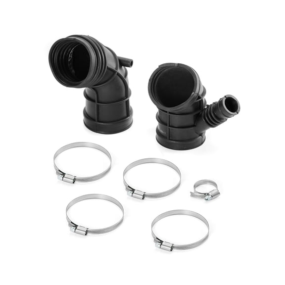 BINB ROAD Engine Air Intake Hose Tube Elbow 13541435627 + 13541705209 Compatible with BMW 325i 328i Z3 E46 E36