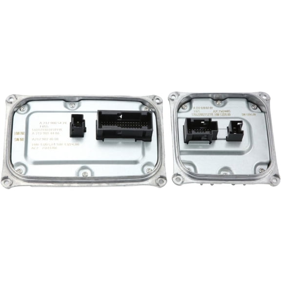 BINB ROAD Programmable Headlight Ballast Module 2129005424 + 2228700789 Compatible with Mercedes Benz W222 W212 E GLS GLE Class