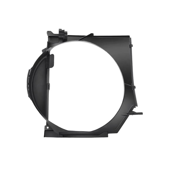 BINB ROAD Radiator Cooling Fan Shroud 17111436259 Compatible with BMW 320i 323i 325i 328i 330i E46 1997-2006