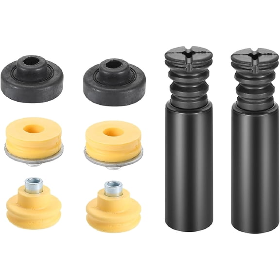 BINB ROAD Rear Upper Lower Shock Absorber Mounts Grommets Bump Stops Kit 33506771738 + 33506771737 + 33536767334 + 33506767010 Compatible with BMW 128i 135i 323i 325i 328i 330i 335i E90 E92 E82