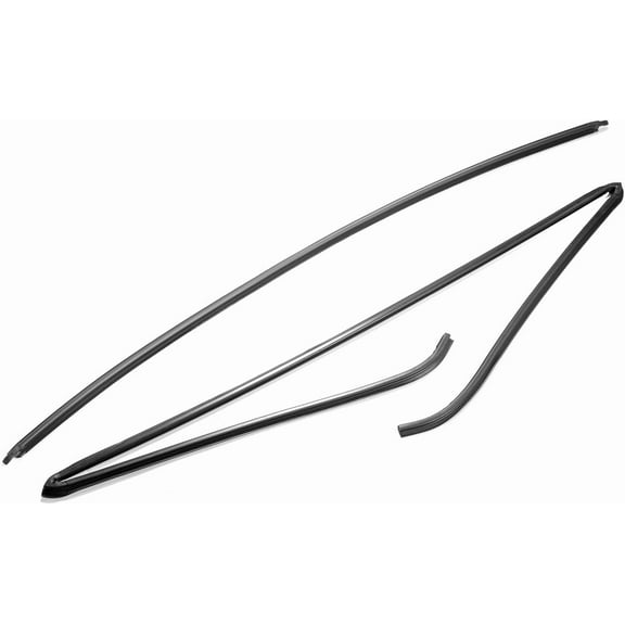 BINB ROAD Rear Upper Lower Windshield Moulding Seal Kit 51317115412 + 51317027916 Compatible with BMW E60 E61 525i 530i 545i 550i M5 2001-2010