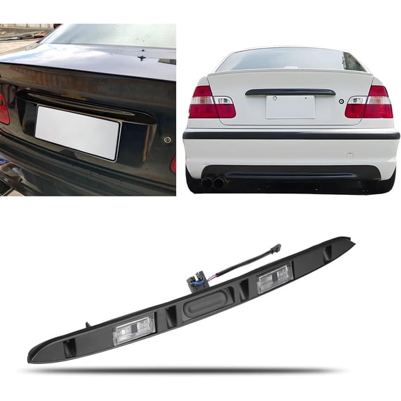 BINB ROAD Trunk Lid Grip with Key Button 51137170966 Compatible with BMW E46 Sedan 323i 325i 328i 330i 1999-2005 Replace 51137171699