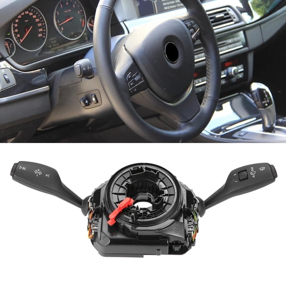 BINB ROAD Turn Signal & Wiper Switch Assembly 61319354047 Compatible with BMW 528i 535i 550i M5 640i 650i M6 740i 750i F07 F10 F01 F02