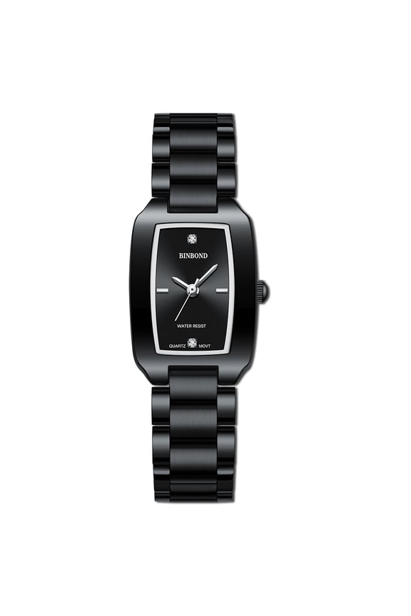 BINBOND Quartz Watch Ladies Fashion Internet Celebrity Student Temperament Waterproof Stainless Steel