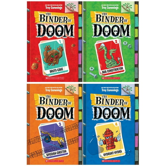 BINDER OF DOOM Books Set (4 Books)