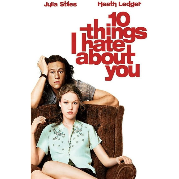 BINFA-Wall Art Artist 10 Things I Hate About You 12 x 18 Framed Movie Poster