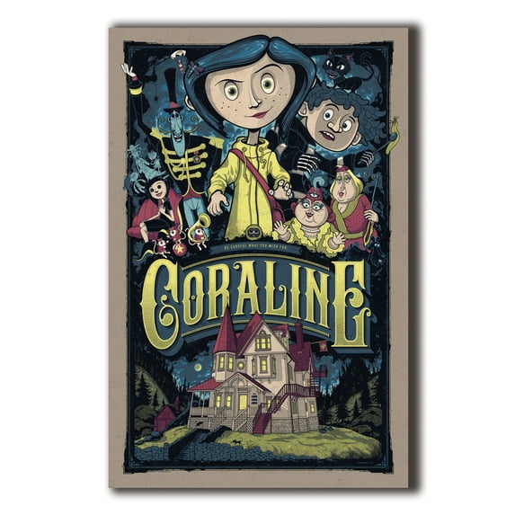 BINFA-Wall Art Coraline Special Movie 12"x18" Poster