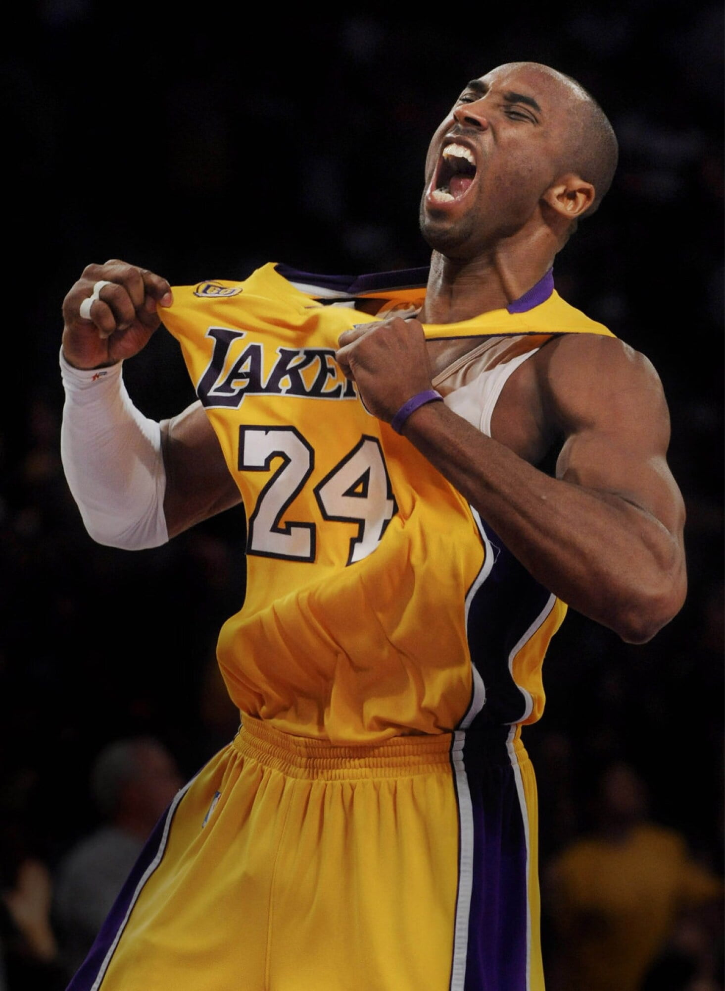 BINFA-Wall Art Kobe_Bryant Shout Basketball_Sports12