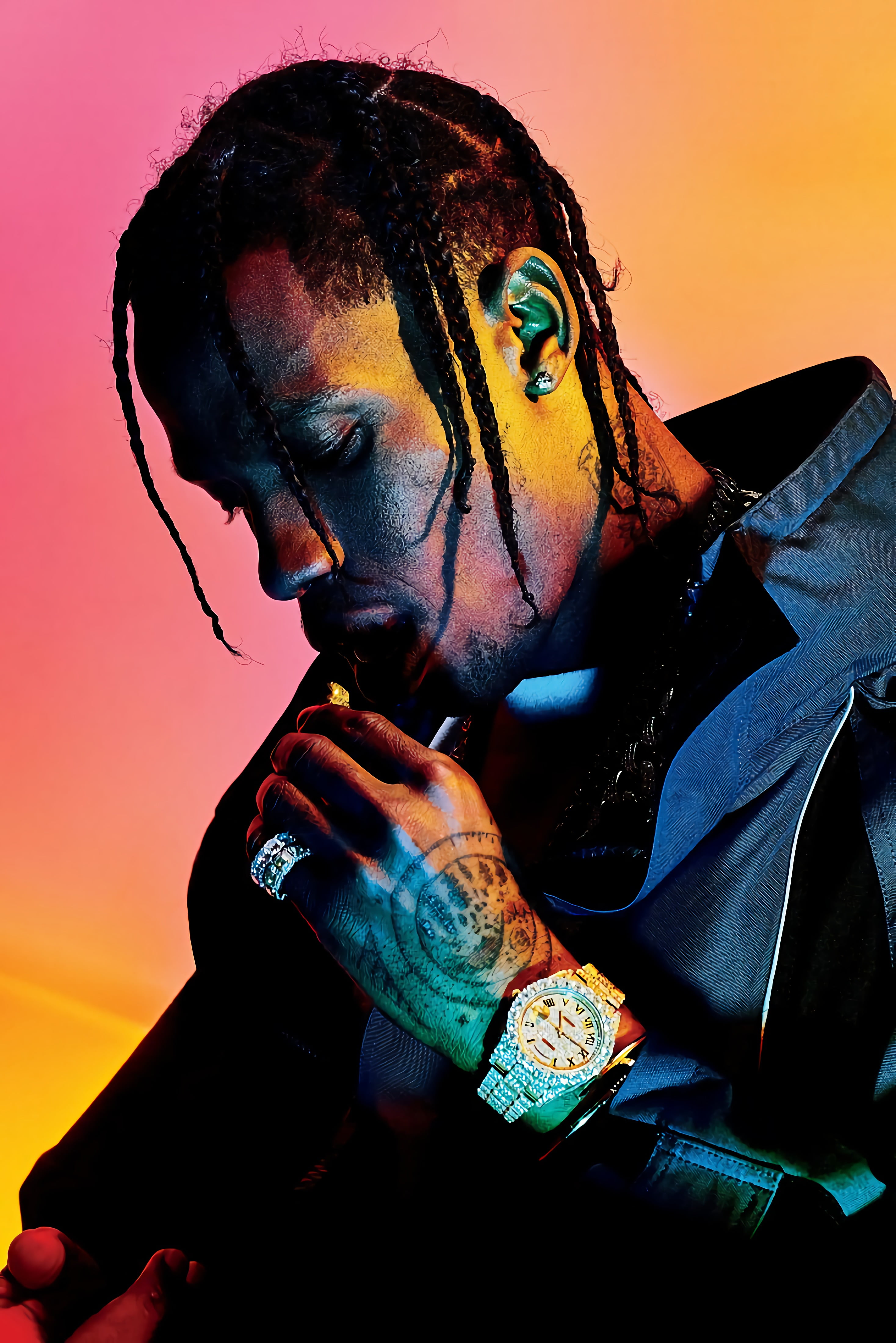 BINFA-Wall Art Travis Scott Rapper Cool Print for Zimbabwe Ubuy