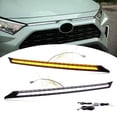 thumbnail interactive-video image 1 of BINGIGOO LED Grille Lights For Toyota RAV4 2019-2023 - Sequential Switchback DRL & Turn Signals 1 of 3