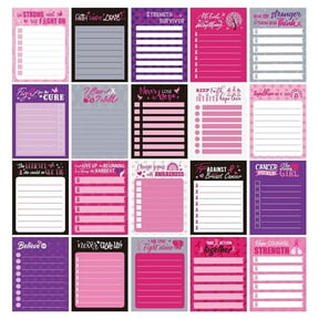 BINGLI 1Pack Inspirational Sticky Notes Motivational Notepads Appreciation Sticky Notes Funny Memo Pads Positive Note Bulk 3 x 4 Gift for Women Nurse Teacher Office Supplies(Random Style)