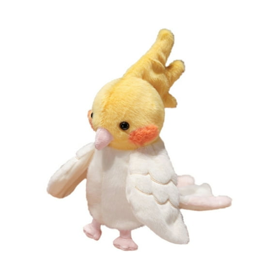 BINGLI 8" Hand Puppet Plush Owl Parrot - Soft Stuffed Animal Interactive Learning Toy for Toddlers Preschoolers, Storytelling Roleplay Dolls for Kids Ages 2-4 Years, Bird Ventriloquist Toy 