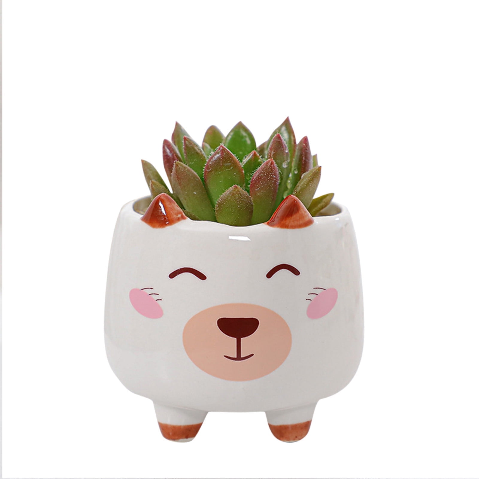 BINGLI Animal Pot Ceramic Succulent Plant Pot Cactus Potted Plant bingli-animal-pot-ceramic-succulent-plant-pot-cactus-potted-plant