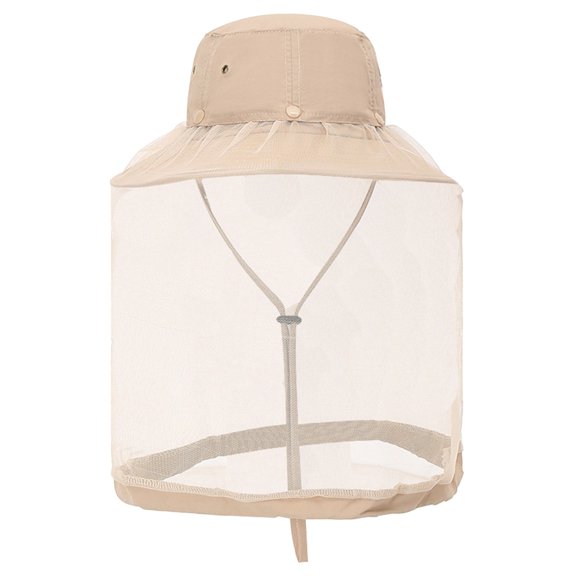 BINGLI Bee Keeping Beekeeper Veil hat gnats Insect Bug Mosquito Fishing Gardening Cap with Head net Netting mesh Hood for Men Women