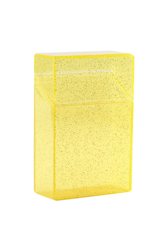 Case for 85mm King Size 20 Capacity Cigarettes Box Plastic Transparent Portable Thin Cigar Boxes Pocket Cigarettes Holder Storage Container for Men Women
