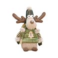 thumbnail image 1 of BINGLI Christmas Reindeer Decoration Plush Stuffed Xmas Deer Holiday Decoration Handmade Swedish Christmas Table Decor Ornament Elk Figurines for Home Indoor Fall Winter Party, 1 of 9