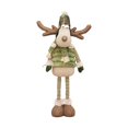 thumbnail image 1 of BINGLI Christmas Reindeer Decoration Plush Stuffed Xmas Deer Holiday Decoration Handmade Swedish Christmas Table Decor Ornament Elk Figurines for Home Indoor Fall Winter Party, 1 of 9