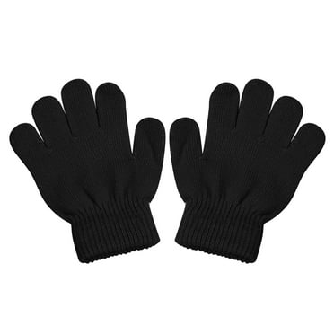 BINGLI Cos-play Prop Festival Dress Up Autumn and Winter Warm Knit Clothing Creative Solid Color Gloves Medium Student Glovesmas