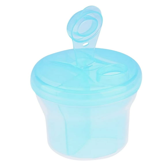 BINGLI Formula Dispenser for Baby Bottle Feeding On The Go, Easy-Pour Spout for Powdered Formula & Cereal, 3 Compartments