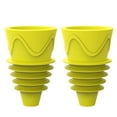 thumbnail image 1 of BINGLI Fruit Fly Traps for Indoors - 2 Pack, Fruit Fly Catcher for Indoor Use for Home & Kitchen, Up to 3 Weeks of Performance per Bottle, Kid & Pet Friendly, 1 of 5