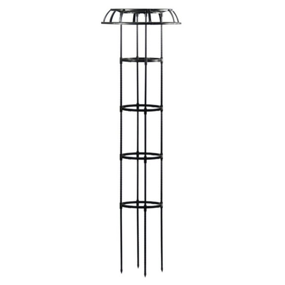 BINGLI Garden Trellis for Climbing Plants Outdoor, Mushroom Top Trellis for Climbing Plants, Plant Trellis Support for Potted Plants Climbing Vine Rose Vegetable Trellis (4 Size Options)