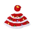 thumbnail image 1 of BINGLI Goose Christmas Outfits Costume Set Dresses and Hat Cute Clothes for 17-23" High Yard Lawn Outdoor Garden Patio Statue Cement Goose, 1 of 9