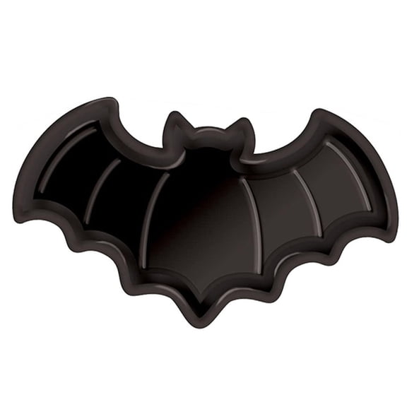 BINGLI Halloween Serving Tray Plastic Dessert Pumpkin Bat Candy Snack Halloween Plates Container Halloween Tableware Party Supplies Halloween Party Decor