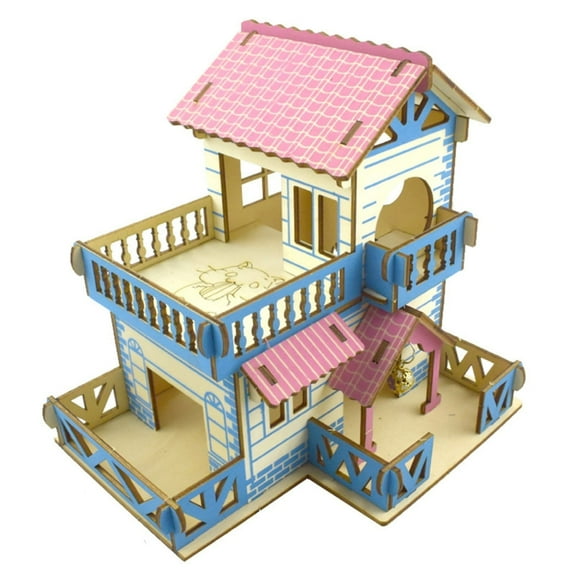 BINGLI Hamster House Toys for Hamsters Winter Toys Little Critters Toys Hamster Maze Small Animal Beds Cages Hamster House Bed Multiple Layer Rat Room Small Pet Hut Home Decor