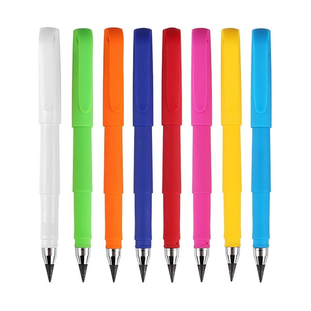 BINGLI Ink F‘ree Perman’ent Up-rights Pencil Technology Unlimited Letter Perpetual Inkless Pencil with Multiple Styles Record,Student Daily Use