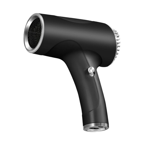BINGLI Ionic Hair Dryer, 500W Brushless Motor, Smart Thermo-Control, Negative Ion Fast Drying, Quiet Lightweight Blow Dryer, Cold Air & Heat Settings, for Home Travel Salon, Black