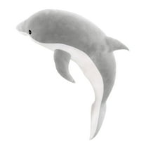 BINGLI Kawaii Soft Dolphin Plush Toys Stuffed Dolls Animal Nap Pillow Creative Kids Toy Chri’stmas Gift For Girls Children Kawaii Soft Dolphin Plush Toys Stuffed Dolls Animal Nap Pillow