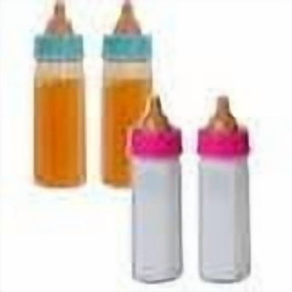 BINGLI Learning Toys 2PC Milk Doll Bottle with Disappearing Liquid Milk Baby Bottle Toy Disappearing Milk Doll Bottle for Kids Great Gift for Little Girls 2ml Heartwarming Gifts for Your Babies