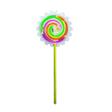 BINGLI Lollipop Glow Sticks for Kids - Spinner Light Up Sticks - Halloween Glow Stick Light Up Party Favors - Glow in The Dark Accessories