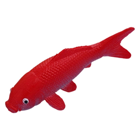 BINGLI Mini Fish, Small Plastic Fishes, Mini Koi Fish Decor, Tiny Koi Fishes Figurines for Fairy Garden, Resin Projects, Cake Decoration and Aquarium Tank Decor
