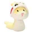 BINGLI New Year Plush Snake Animals Toy, 2025 Year of the Snake Stuffed