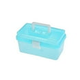 BINGLI Plastic Pencil Case Box Craft Hobby Art School Supply Storage
