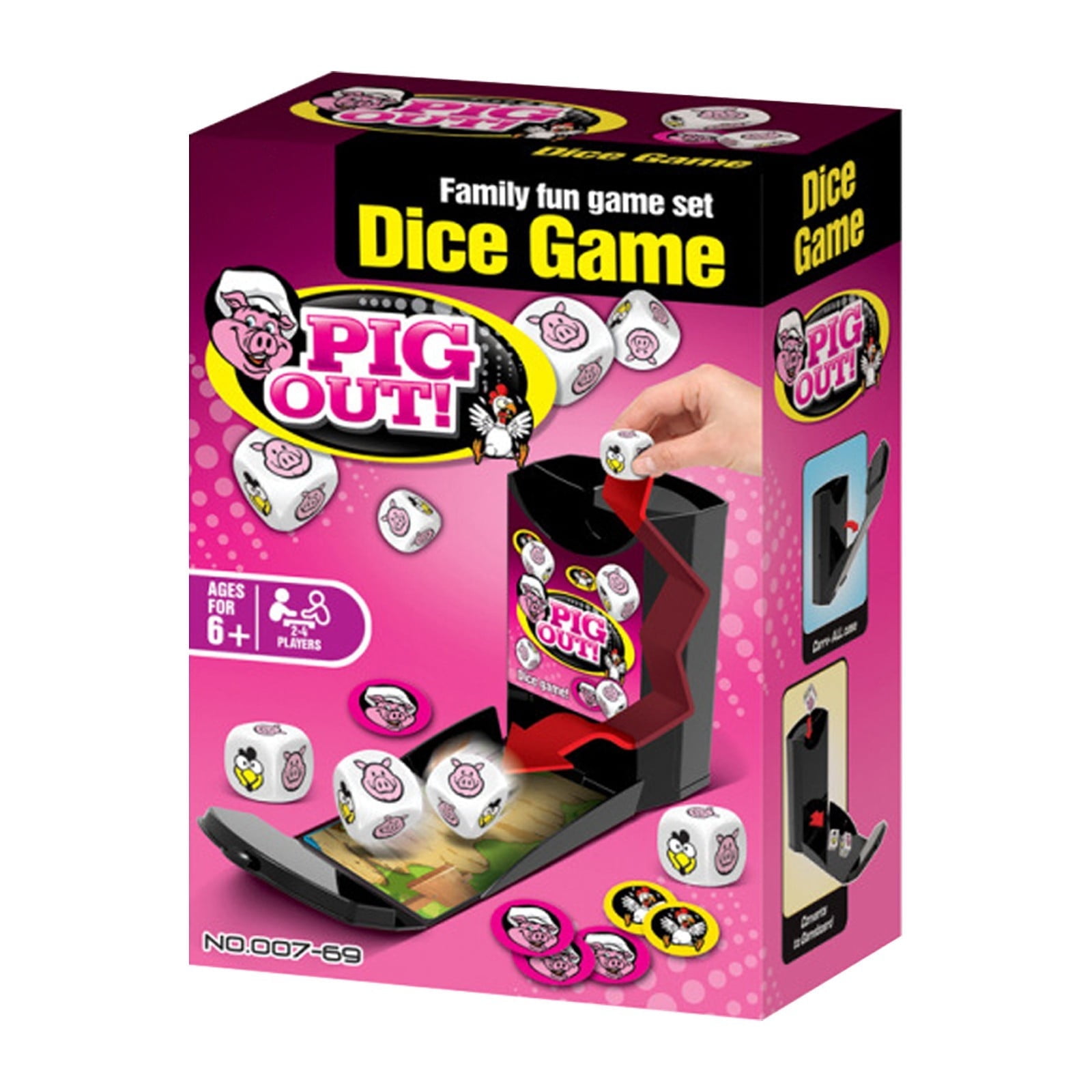 BINGLI Roll The Bones Dice Game for Kids, Fast-paced Dice Game for ...