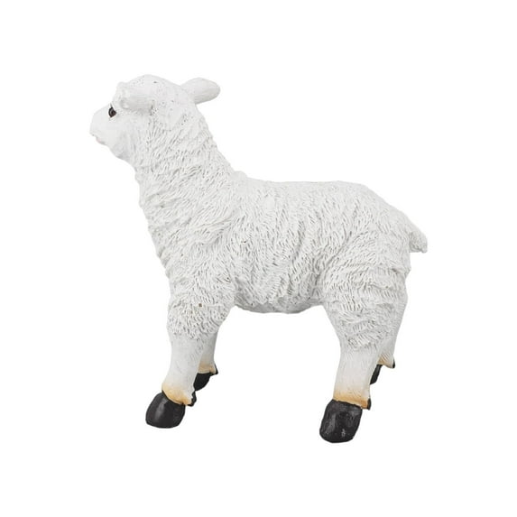 BINGLI Sheep Statues Lifelike Resin Lamb Statue Outdoor Statues for Garden Decor Lamb Shape Garden Sculpture for Indoor Outdoor Decoration with Multiple Styles Family Party,Daily Use