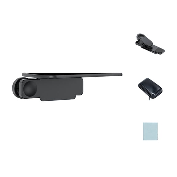 BINGLI Smartphone Camera Mirror Reflection Clip Kit, Mirror Reflection, Mirror Effect Lens - Adjustable HD Glass Phone Shooting Reflection Mirror for Most Phones Travel Photography